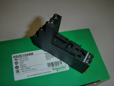 RSZ E1S48M Relaisfassung 2W/1W (8Pin 3,5mm)
